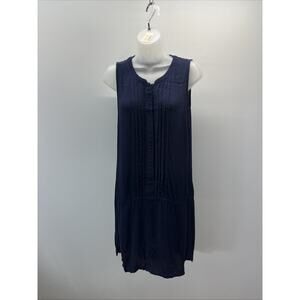 Gap Navy Blue Mini Shift Dress Size Small